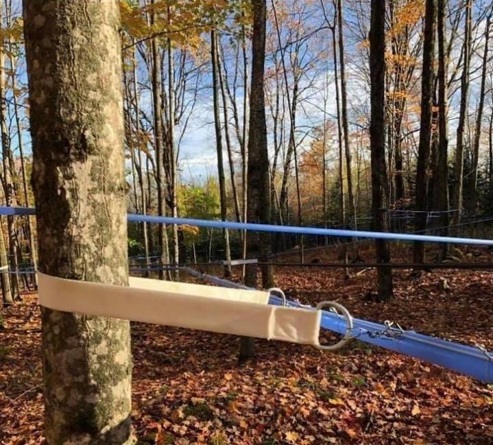 Sugar shack equipment installation Coaticook